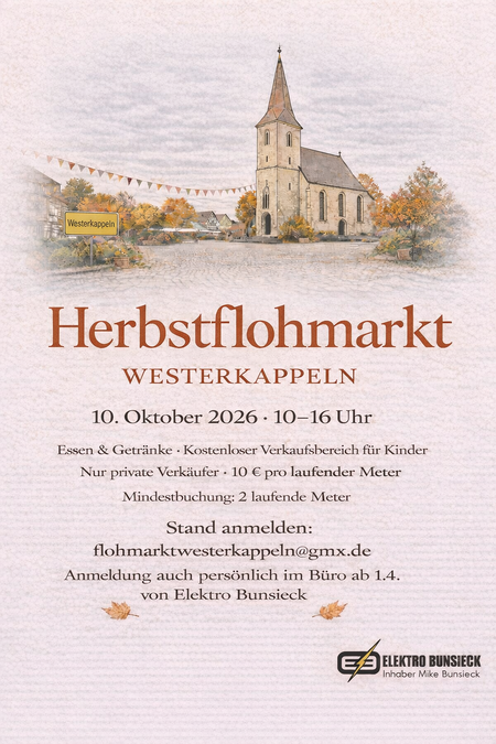 Herbstflohmarkt Westerkappeln