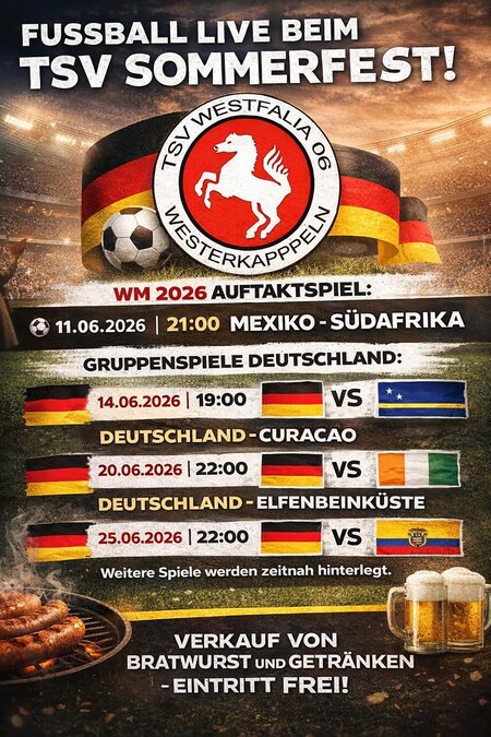 Pblic Viewing TSV Westfalia 06 Westerkappeln e.V.