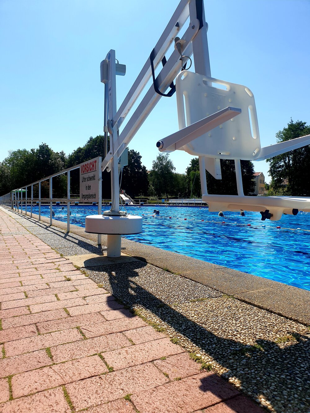 Freibad Bullerteich - Lift