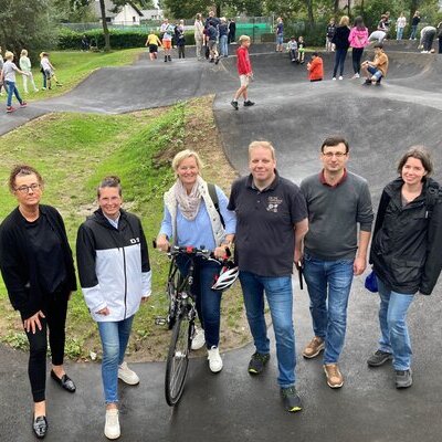 Eröffnung Pumptrack und Multifunktionsspielfeld