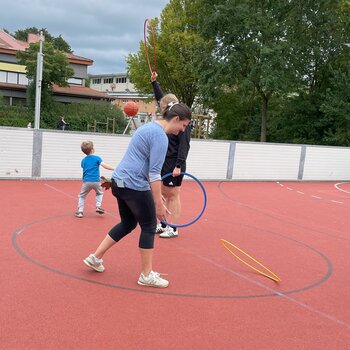 Familienfest Pumptrack Multifunktionsfeld