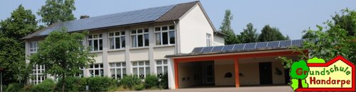 Schulgebäude der Grundschule Handarpe