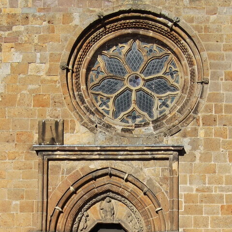 Stadtkirche -Fenster - Tor