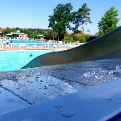 Freibad Bullerteich Rutsche