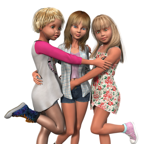 Mädchen Kinder
