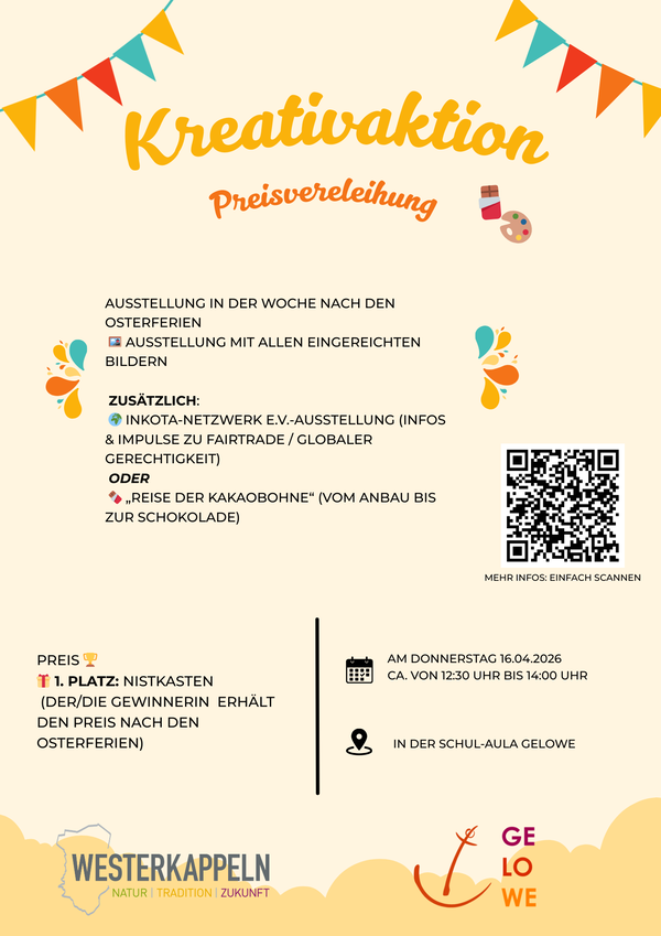 Preisverleihung Kreativaktion