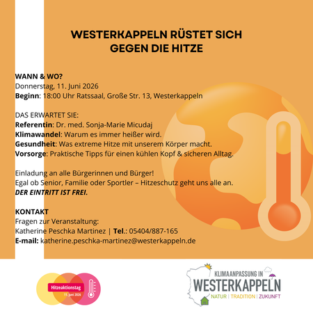 Westerkappeln rüstet sich gegen die Hitze