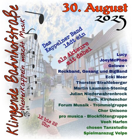 Musikfest Bahnhofstraße 2025