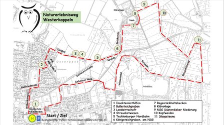 Karte zum Naturerlebnisweg neu