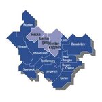 Karte Kreis Steinfurt
