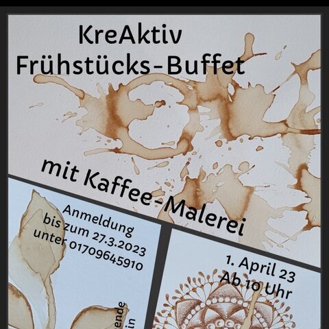 Kunstspirale Plakat KAFFEE