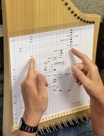 Ein Blick auf die Veeh- Harfen Unterlegnoten Ein Blick auf die Veeh- Harfen Unterlegnoten