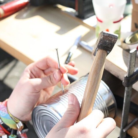 Basteln Dose Hand werken