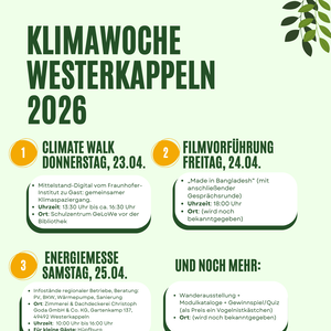 Flyer Klimawoche