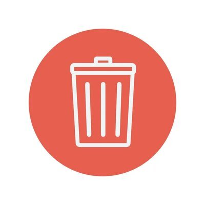 Müll Abfall Symbol Entsorgung