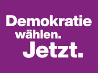 #DemokratieWählenJetzt