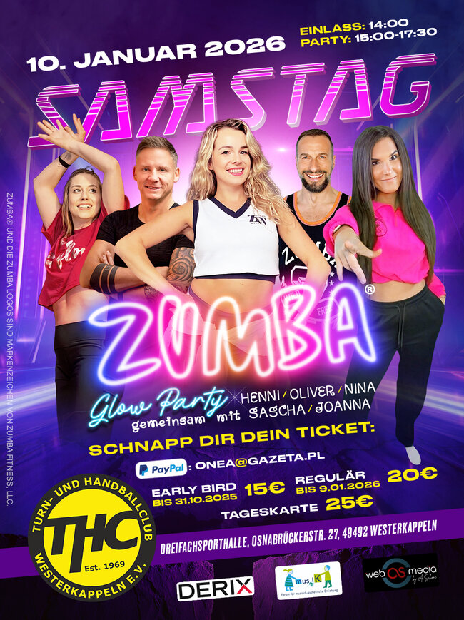 THC Zumbe Glow Party