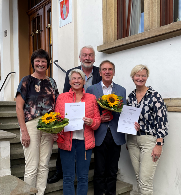 Schiedsamt Schiedspersonen Ehrung