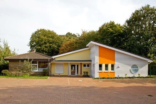 Außenansicht Familienzentrum "St. Barbara - Kindergarten"