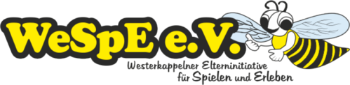 Das Logo der WeSpE e. V. Das Logo der WeSpE e. V.