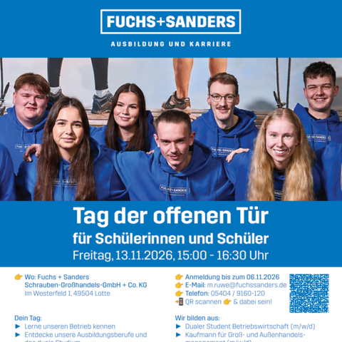 Tag der offenen Tür 13.11.2026