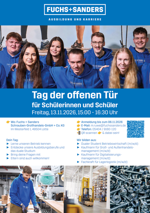 Tag der offenen Tür 13.11.2026