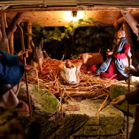 Krippe singen