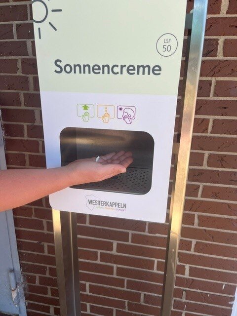 Sonnencremespender