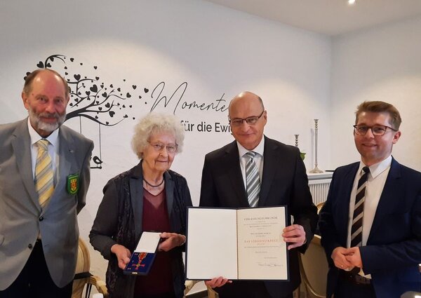 Bundesverdienstkreuz Ingeborg Marcus